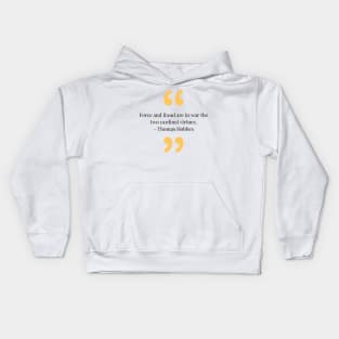 Philosophy, phrases, quotes Kids Hoodie